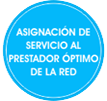 Asignación de servicio al prestador operativo de la red